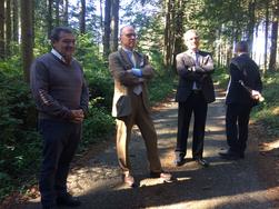 Pascal MAILHOS rencontre les professionnels de la filière forêt/bois